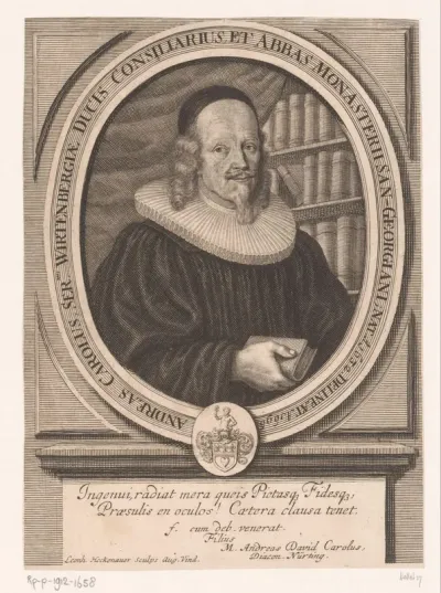 Portret van Andreas Carolus