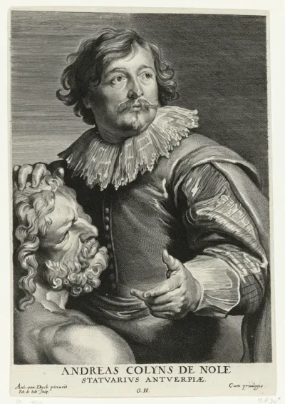 Portret van Andreas Colijns de Nole