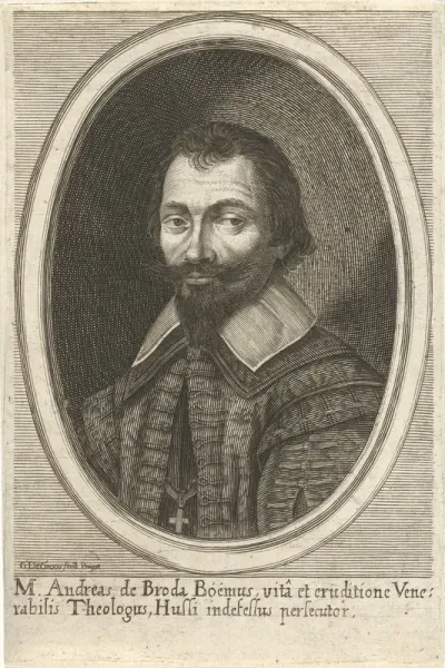 Portret van Andreas de Broda