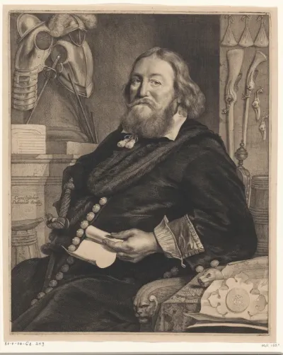 Portret van Andreas Deonyszoon Winius