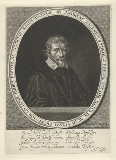 Portret van Andreas Essenius