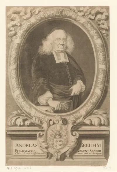 Portret van Andreas Greuhm