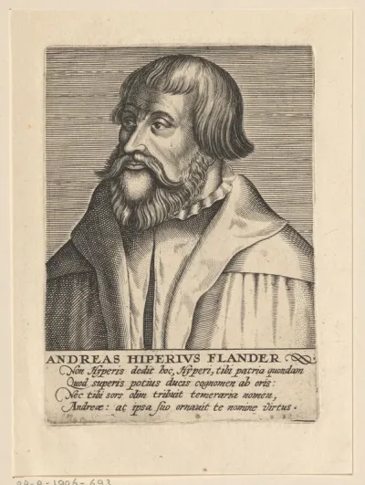 Portret van Andreas Hyperius