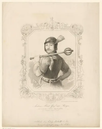 Portret van Andreas I Forgacs, graaf van Banya
