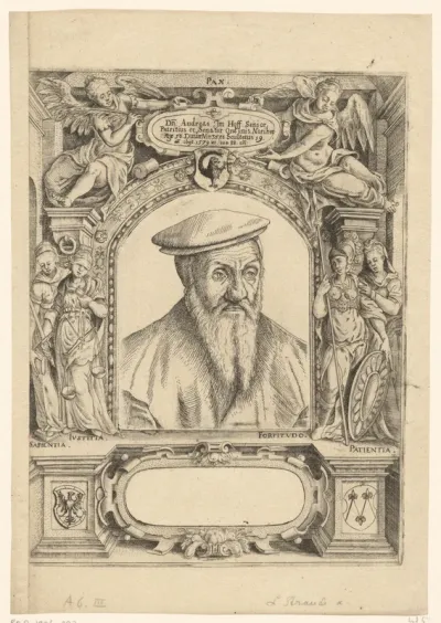 Portret van Andreas Imhoff