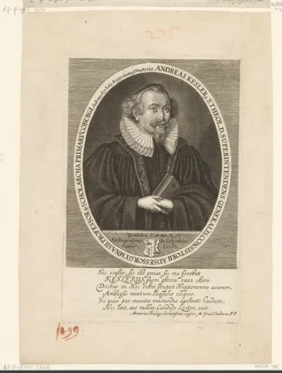 Portret van Andreas Kesler