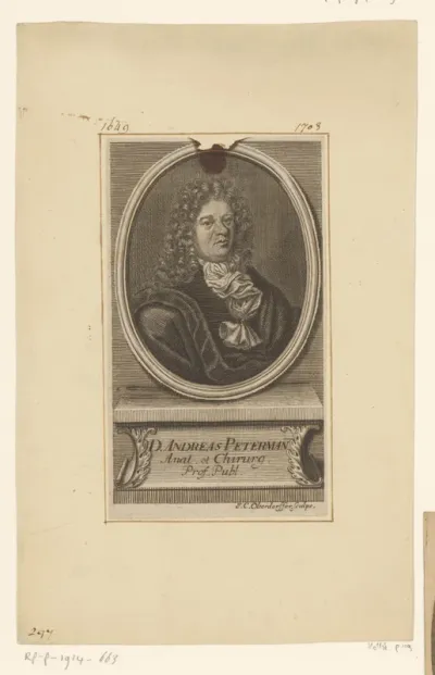 Portret van Andreas Petermann
