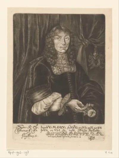 Portret van Andreas Scharmann