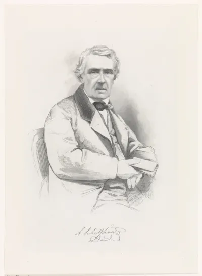 Portret van Andreas Schelfhout