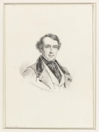 Portret van Andreas Schelfhout