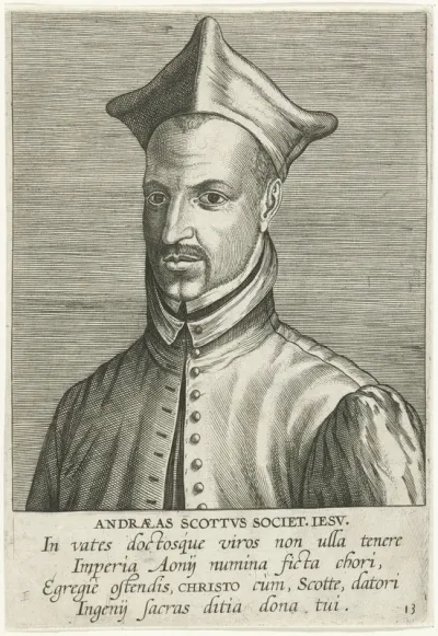 Portret van Andreas Schott