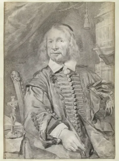 Portret van Andreas van der Kruyssen (ca. 1600-1663)