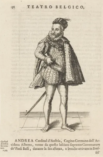 Portret van Andreas van Oostenrijk