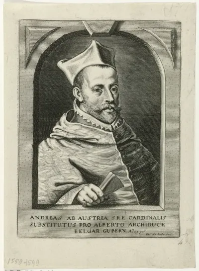 Portret van Andreas van Oostenrijk