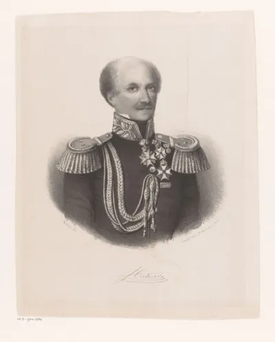 Portret van Andreas Victor Michiels