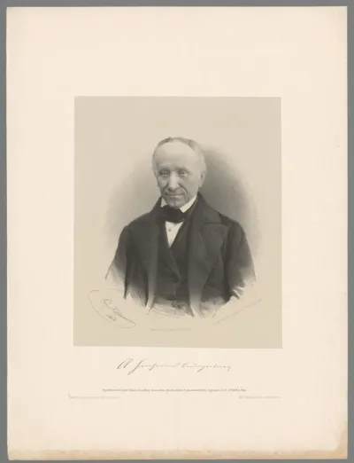 Portret van Andreas von Baumgartner