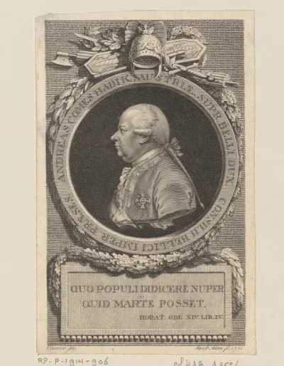 Portret van Andreas von Futak, graaf van Hadik