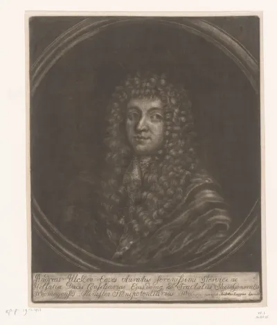 Portret van Andreas von Ulcken