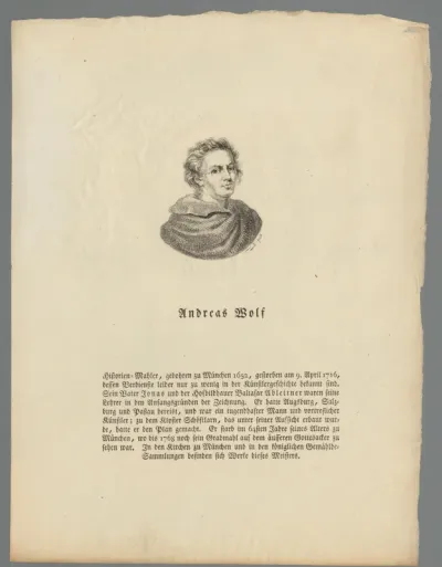 Portret van Andreas Wolf