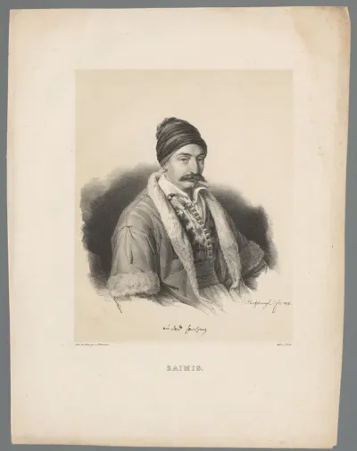 Portret van Andreas Zaimis