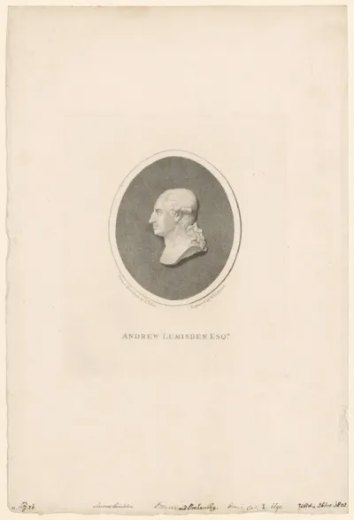 Portret van Andrew Lumisden Esqr.