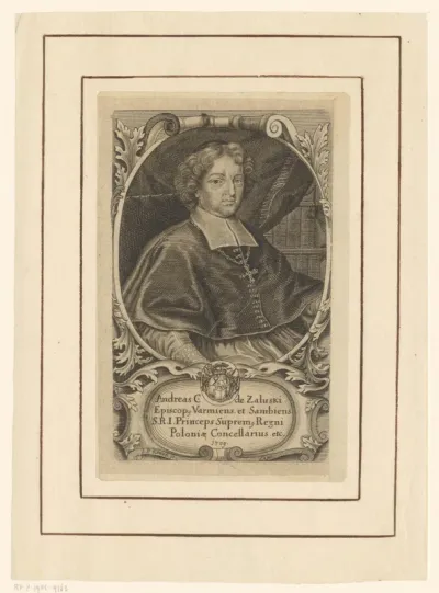 Portret van Andrzej Chryzostom Zaluski