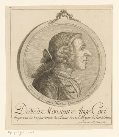 Portret van Ange Cori