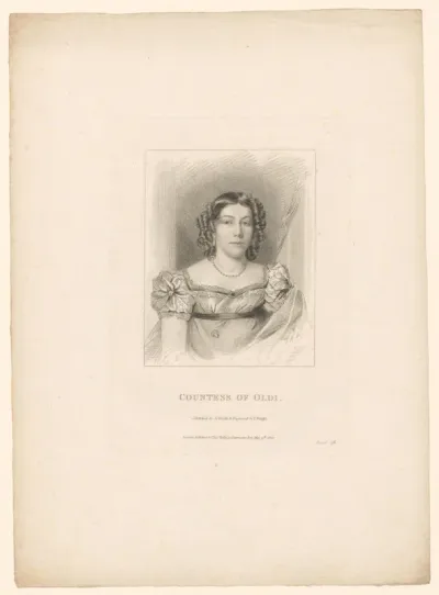 Portret van Angelica Pergami