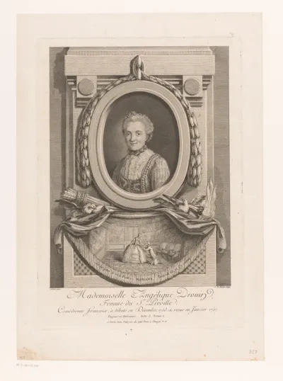 Portret van Angélique Drouin