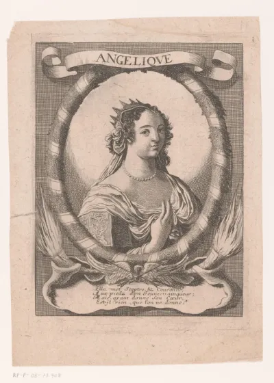 Portret van Angelique