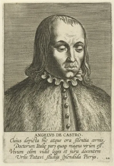 Portret van Angelo da Castro