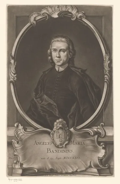 Portret van Angelo Maria Bandini