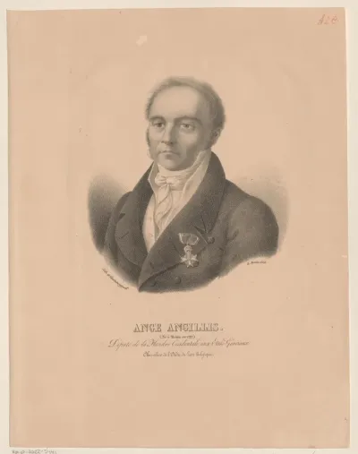Portret van Angelus Benedictus Xaverius Angillis