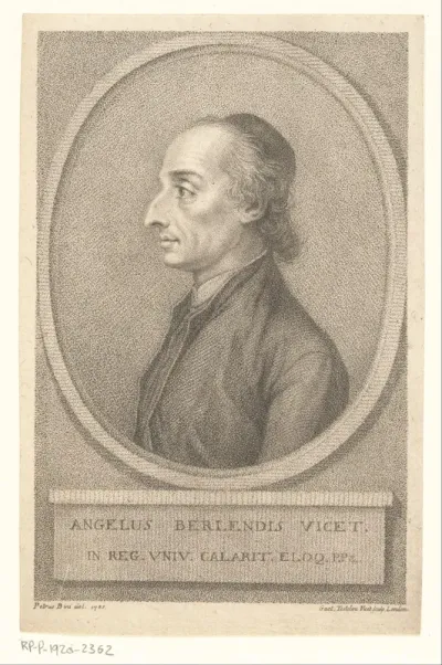 Portret van Angelus Berlendis Vicet