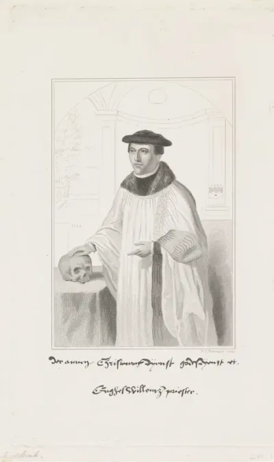 Portret van Angelus Merula