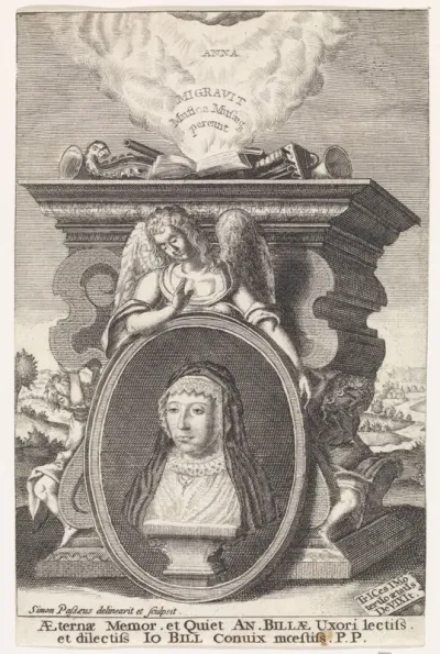 Portret van Anna Bille