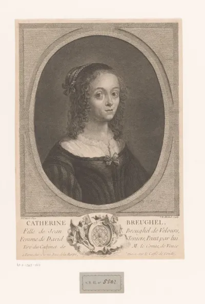 Portret van Anna Brueghel