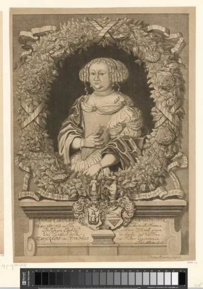 Portret van Anna Catharina Hüphoff