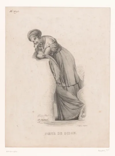 Portret van Anna, de zuster van Dido