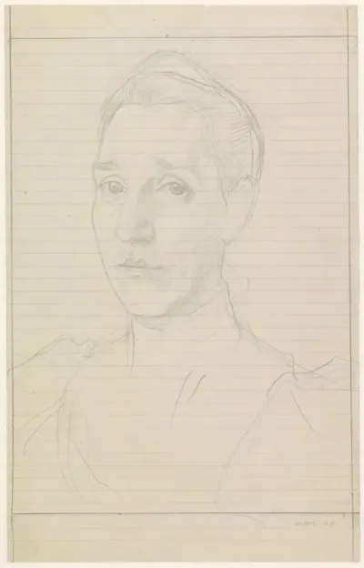Portret van Anna Dorothea Veth-Dirks