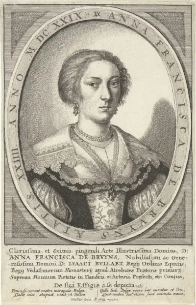 Portret van Anna Francisca de Bruyns