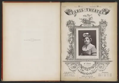 Portret van Anna Judic in Les Parisiennes