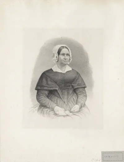 Portret van Anna Louisa Geertruida Bosboom-Toussaint