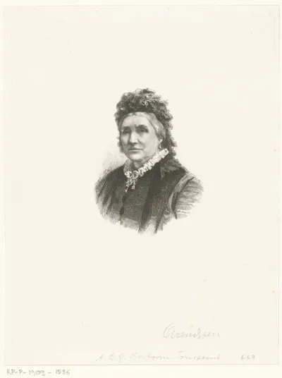 Portret van Anna Louisa Gertrude Bosboom-Toussaint