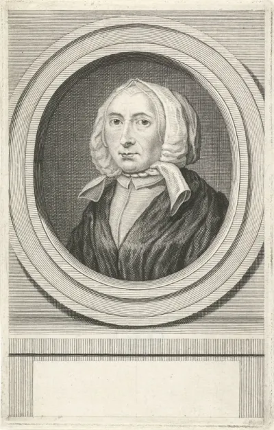 Portret van Anna Maria van Schurman