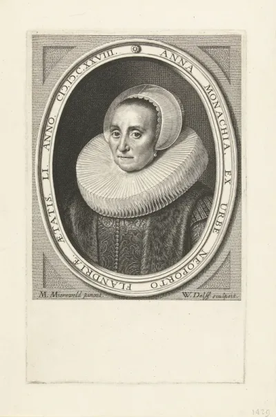 Portret van Anna Monachia