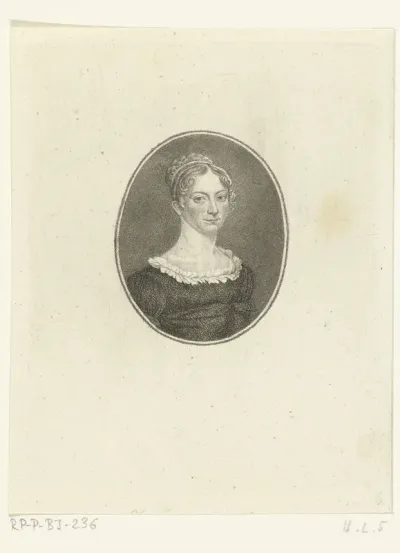 Portret van Anna Susanna van der Chijs-Bagelaar