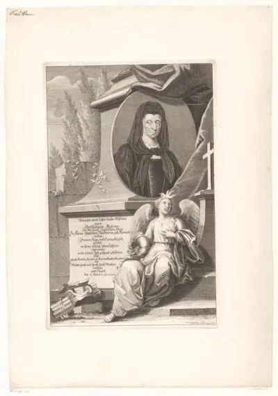 Portret van Anna Susanne Falckner