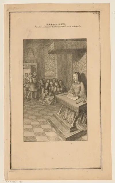 Portret van Anna van Bretagne