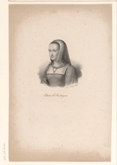 Portret van Anna van Bretagne